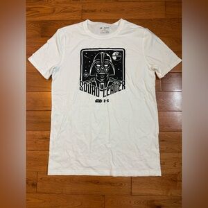 Star Wars X Under Armour Boys Darth Vader Short Sleeve Tee